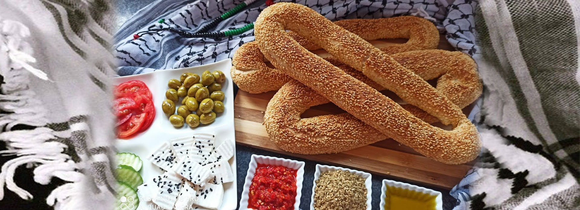 Ka’ek Al Quds or Jerusalem Sesame Bread